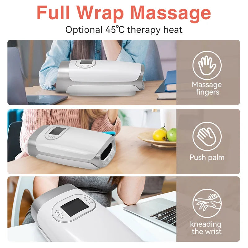 Hand massager, wrist massager