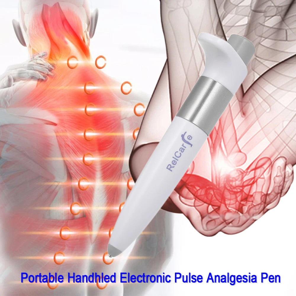 Electronic Pulse Analgesia Pen Pain Relief  Sciatica Joint Portable Handheld Point Massage Pen