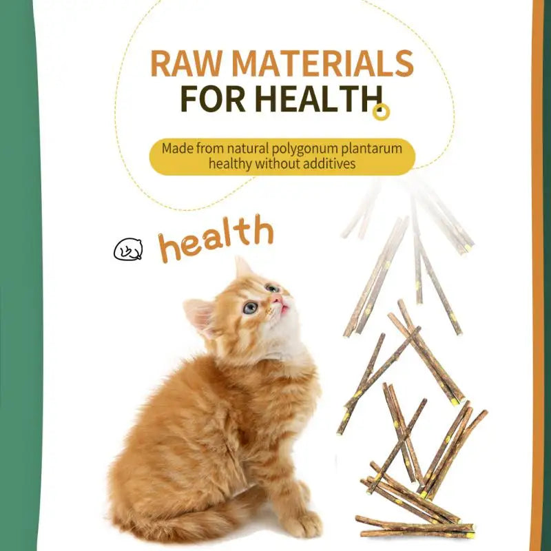 Natural Catnip Cat Chew Toy Suit Silvervine Cat Snacks Stick Safety Molar Toothpaste Sticks Pet Supplies Matatabi Cleaning Teeth