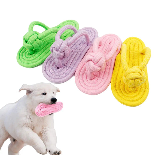 Jouet à mâcher pour chien en corde de coton pour petits et grands chiens, jouets molaires pour l'entraînement des dents des animaux de compagnie, jouet interactif pour chien, accessoires pour chiens