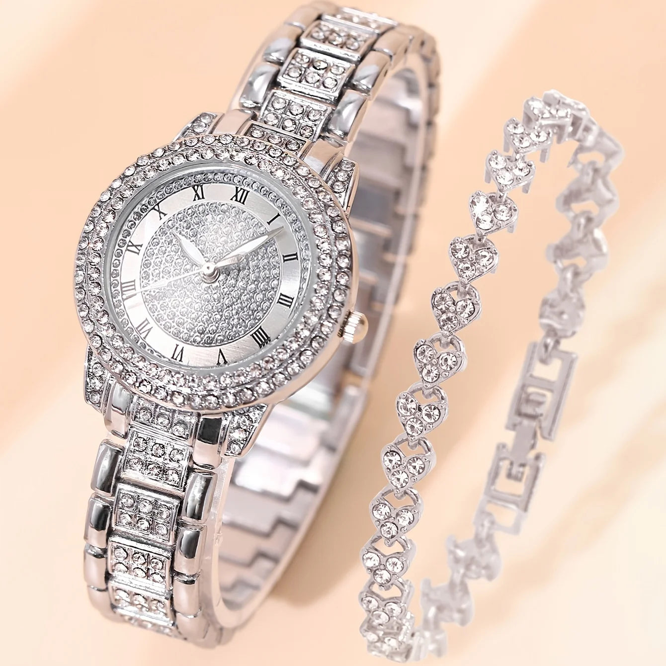 2-Pack Gold Fine Women's Watches - Sophisticated, Elegant Watches - Suitable for Formal Occasions and Daily Wear